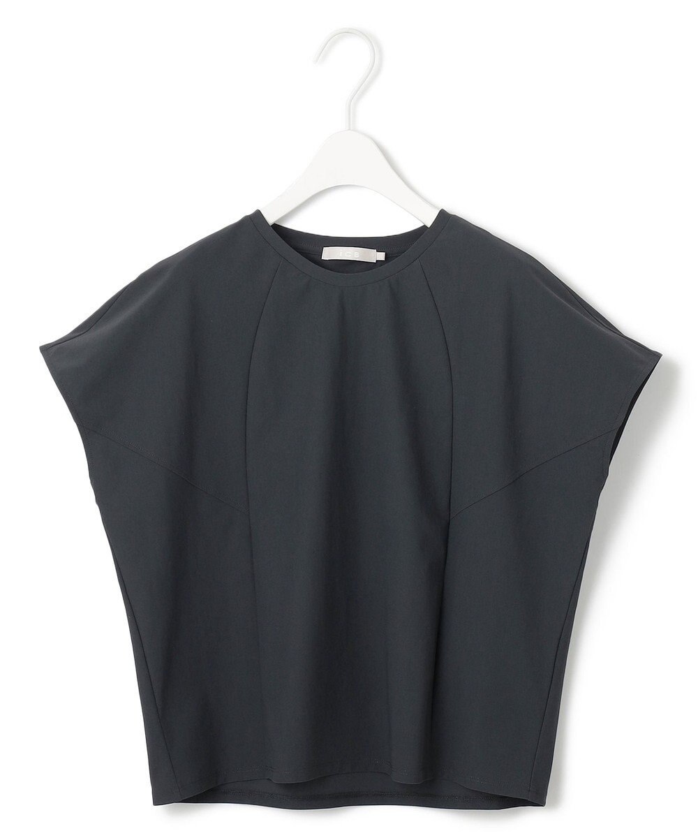 ICB L 【接触冷感・UVカット・防シワ・洗える】 アトラストリコット フレンチスリーブトップス 