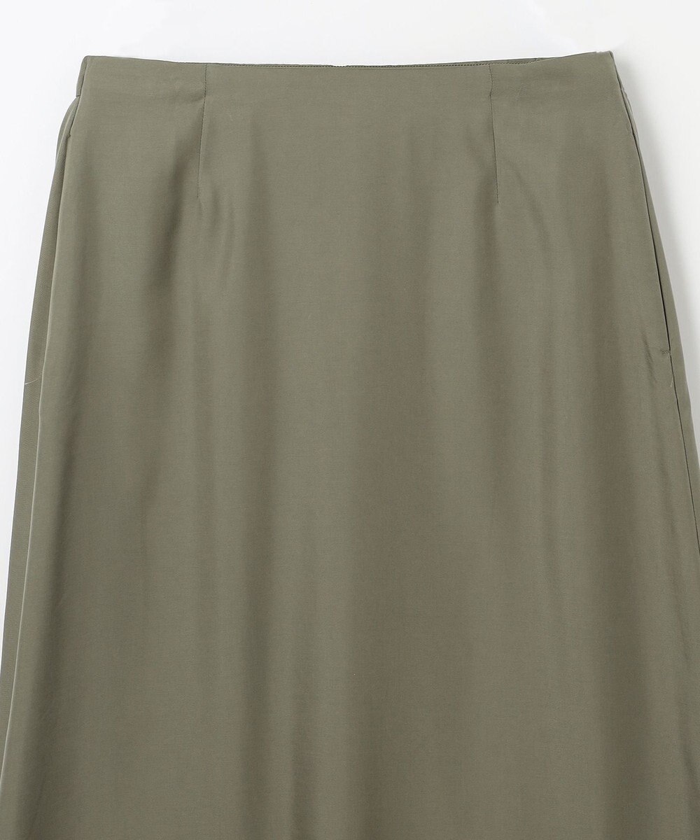 NAVE 【ReNAVE・セットアップ可/洗える/UVケア/接触冷感】フィブリルシャンブレー Aラインスカート 