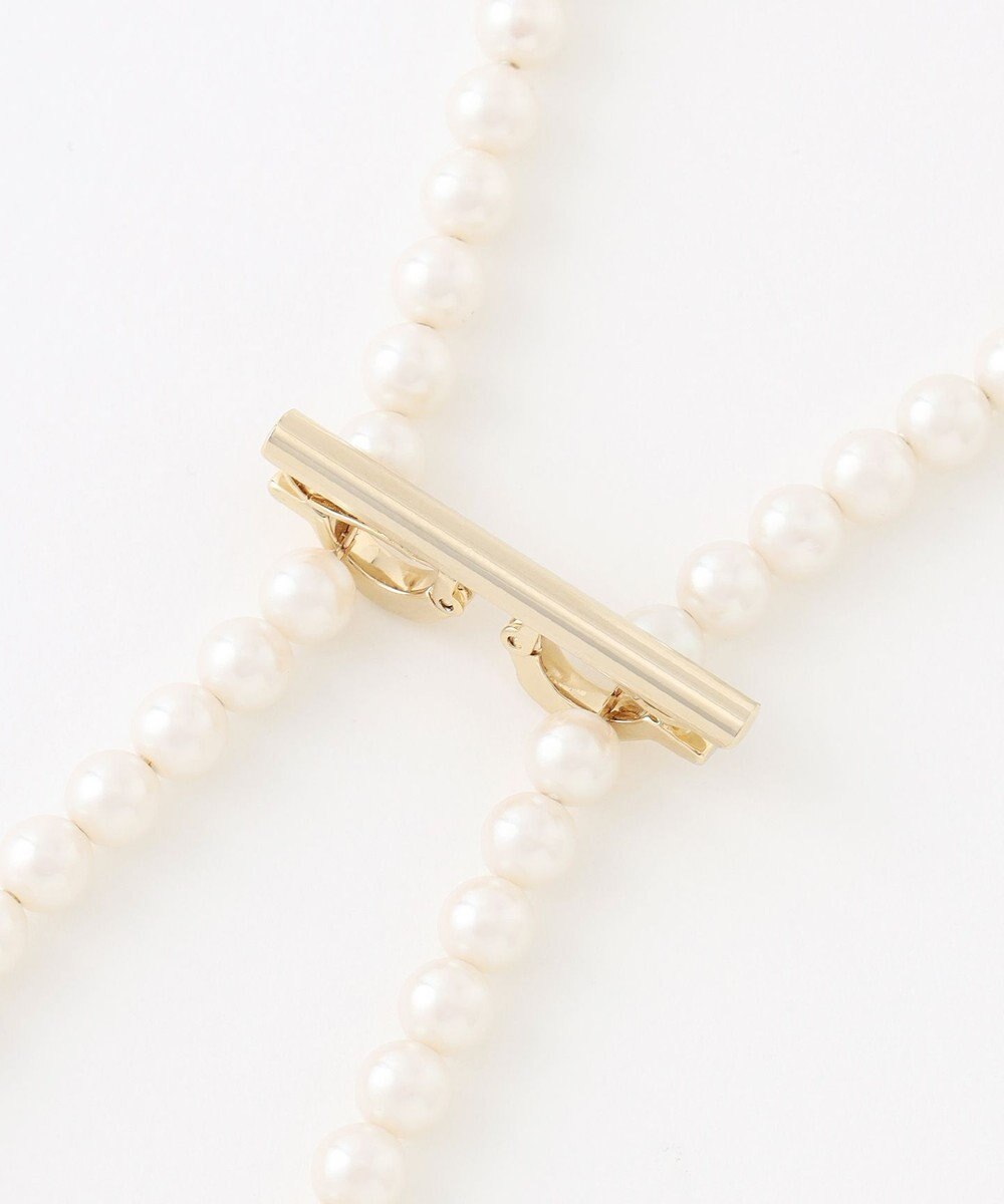 23区 クリップ パール ラリエット ネックレス 