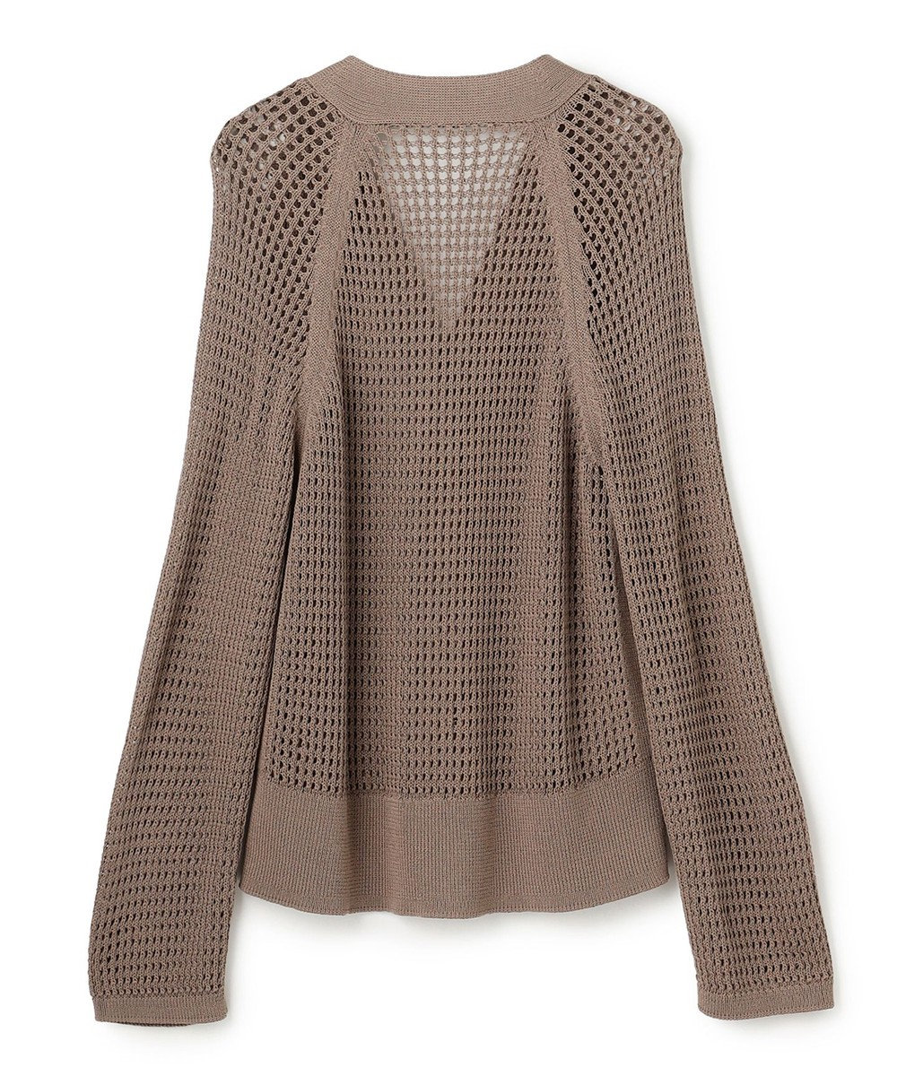 uncrave メッシュニット カーディガン 