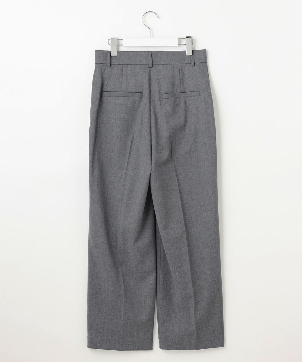 自由区 L 【カタログ掲載・洗える】TWラチネストレッチワイド パンツ 