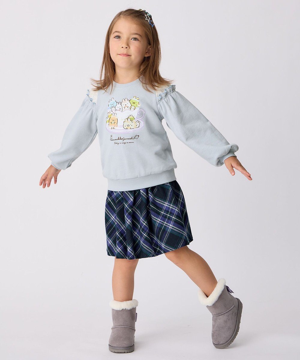 ANY KIDS 【すみっコぐらし】レイヤード 風 トレーナー 