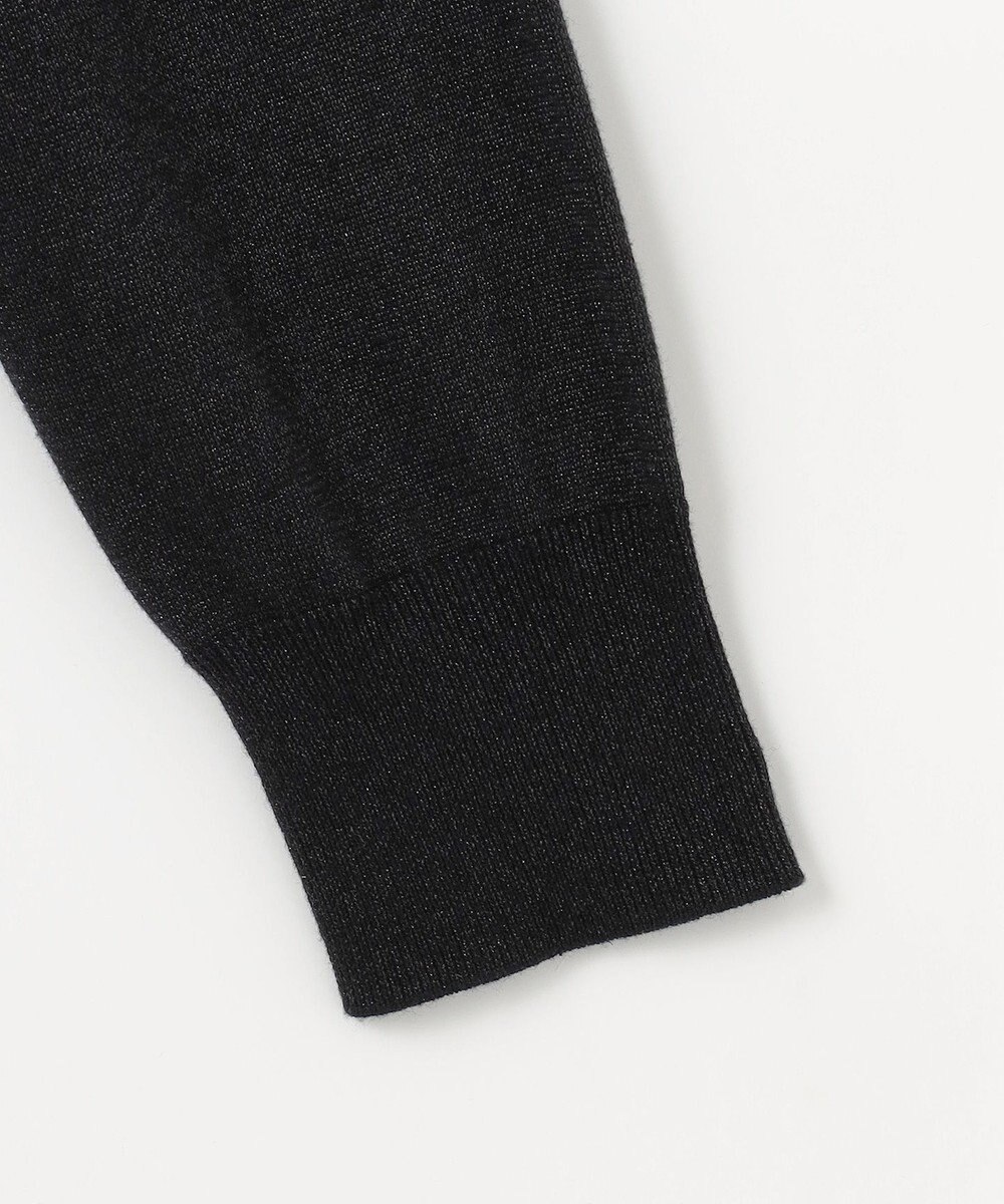 組曲 S 【WEB限定・2SET】5分袖ラメ入りアンサンブルニット 