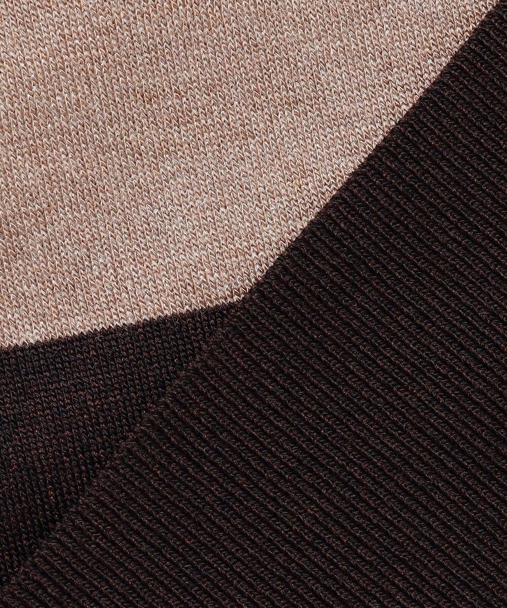 J.PRESS LADIES L Vis/Peスパーク カラーブロッキング ニット 