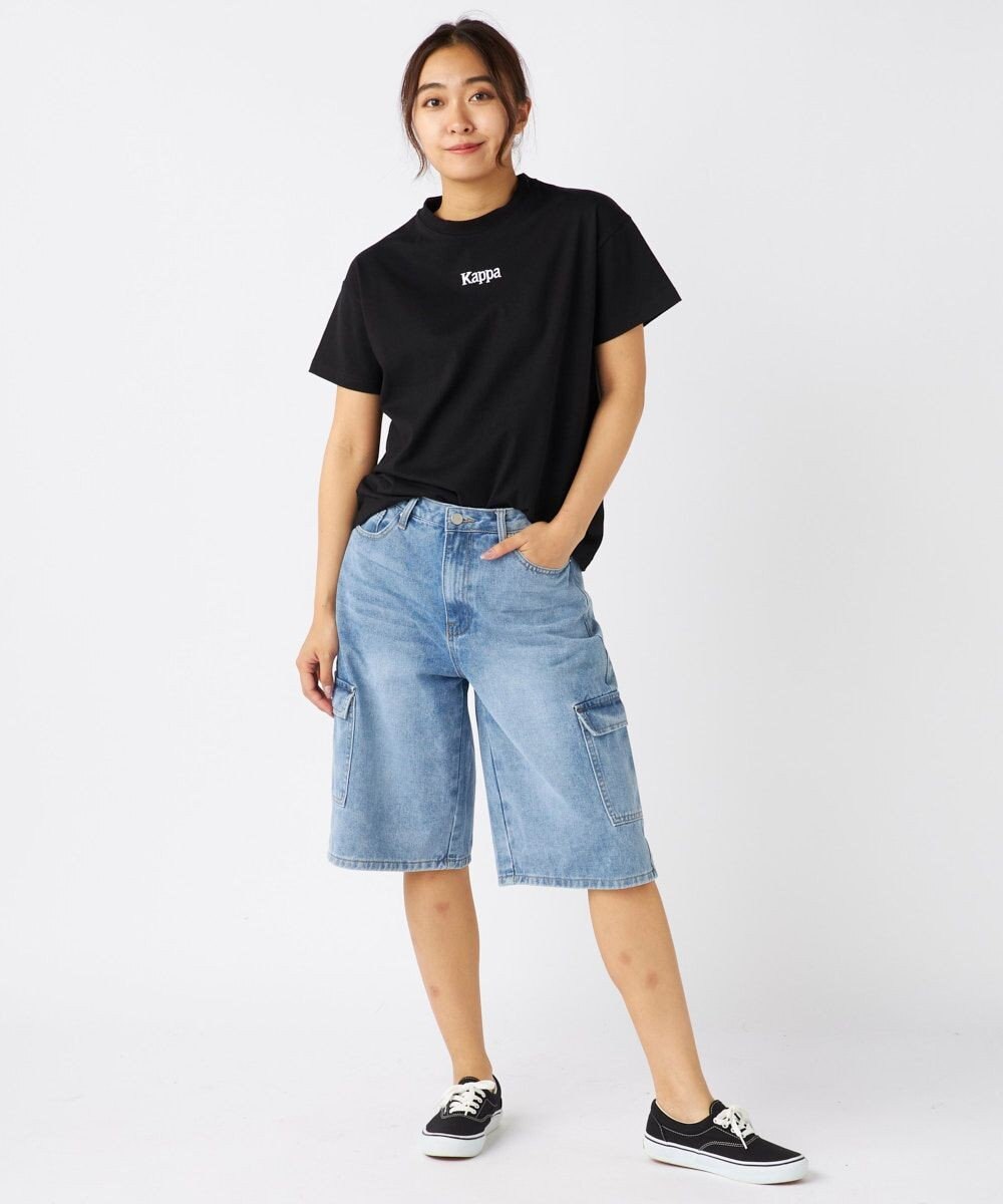 OP／FILA 【Kappa】サガラ刺繍 オーバーサイズTシャツ 
