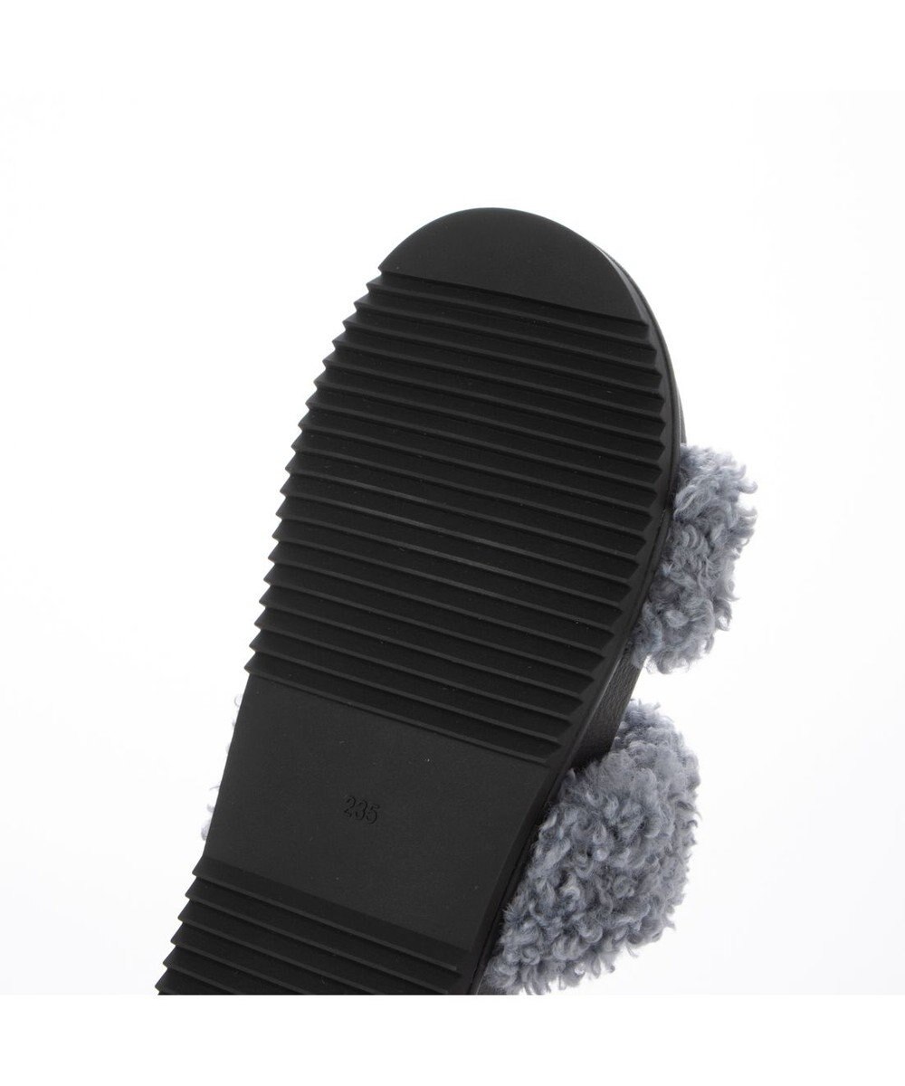 MODE ET JACOMO <carino>エコファーもこもこサンダル 