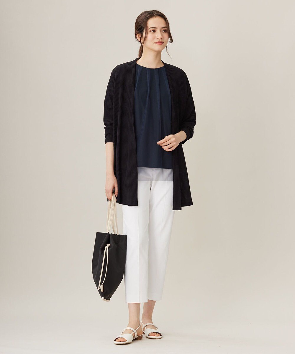 自由区 【洗える】シアーチュールプルオーバー カットソー 