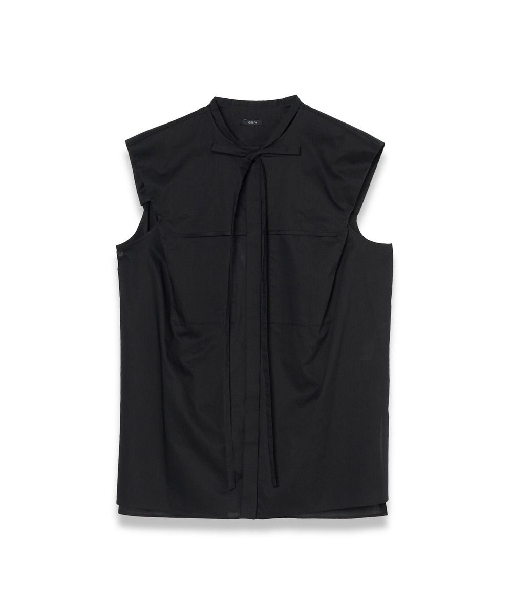 JOSEPH 【WEB&OUTLET限定・洗える】ライトポプリン　ブラウス 