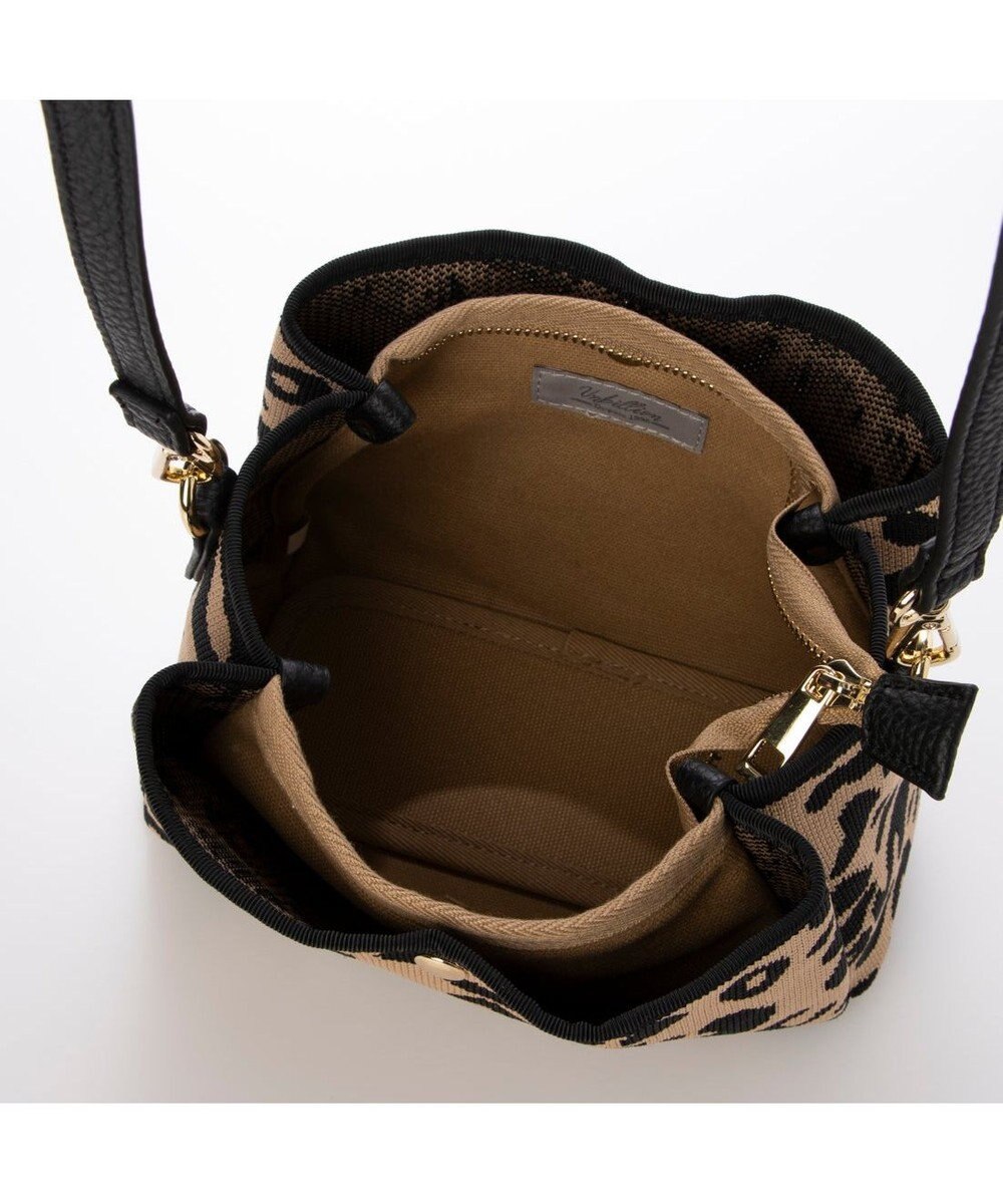 UNBILLION カシュカシュ cachecache / 柄アソートジャガード三つ口ショルダーバッグ 