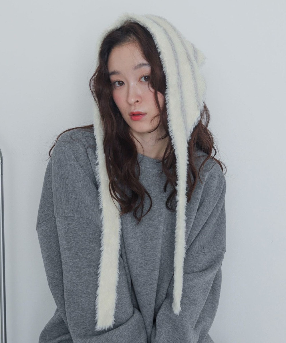 WEGO ボーダーニットバブーシュカ 