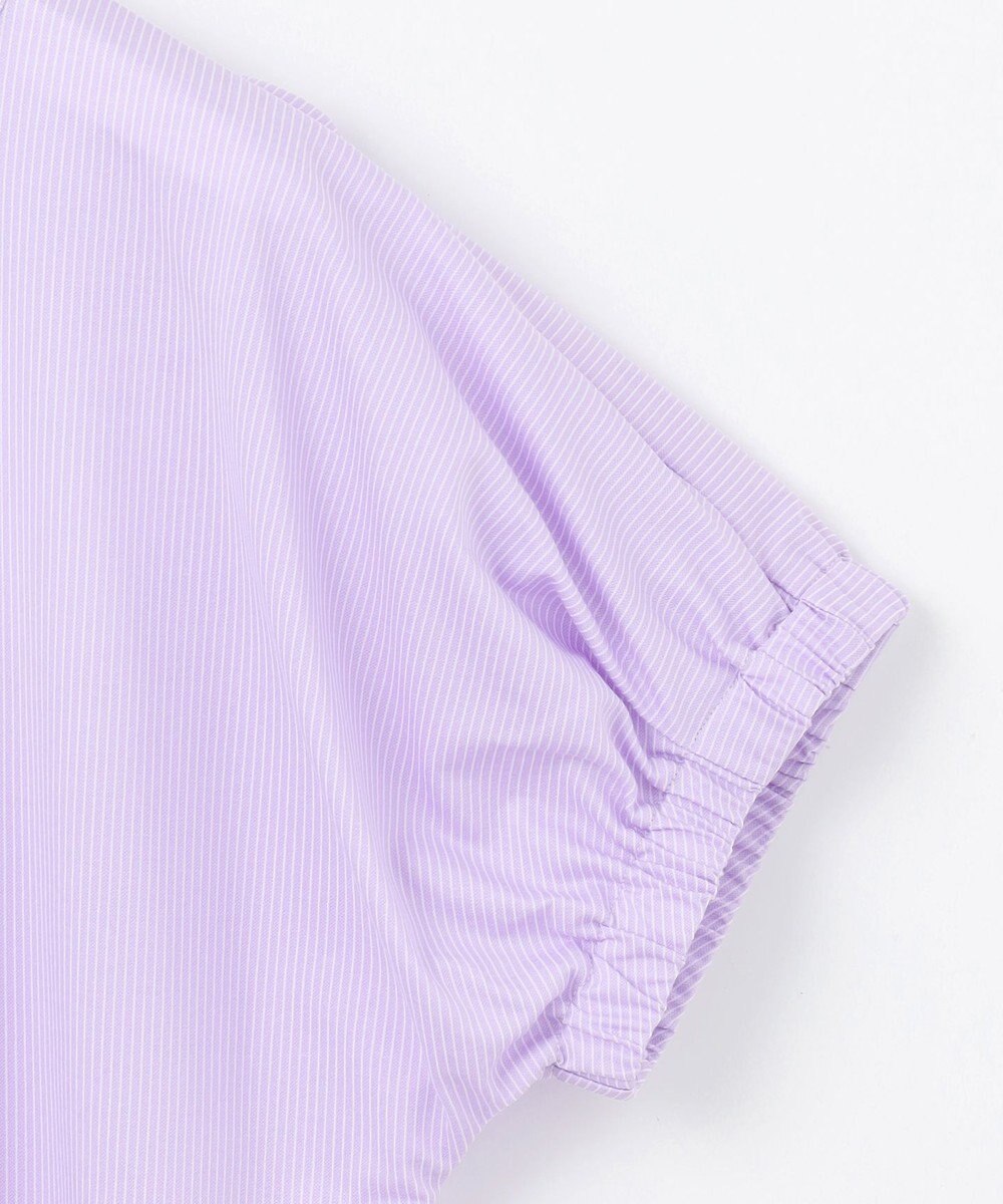 J.PRESS LADIES S 【WEB限定カラーあり・洗える】ストライプジャージー フレンチスリーブ カットソー 