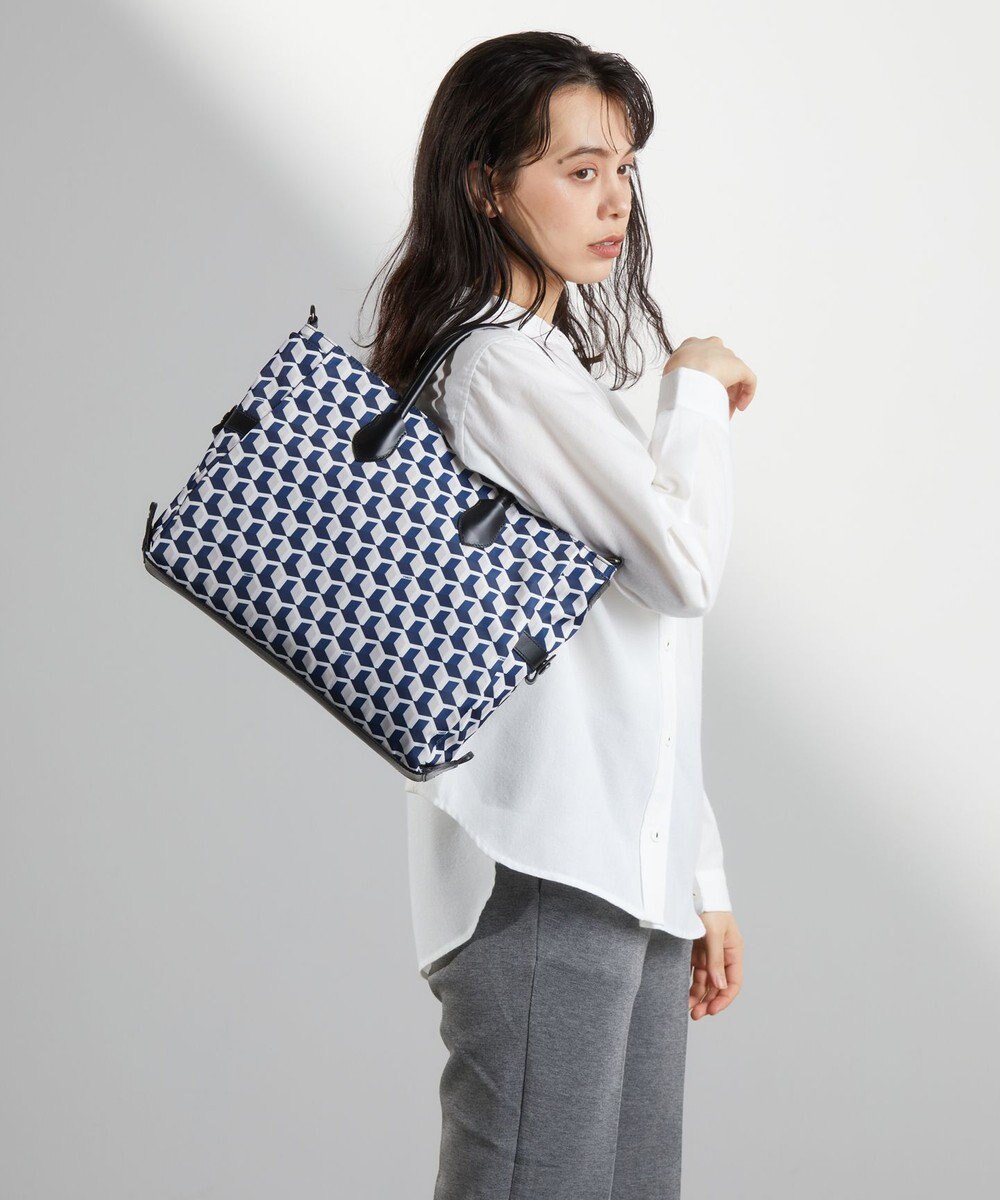 Y'SACCS キュービックモノグラム　2WAYトート　Sサイズ 