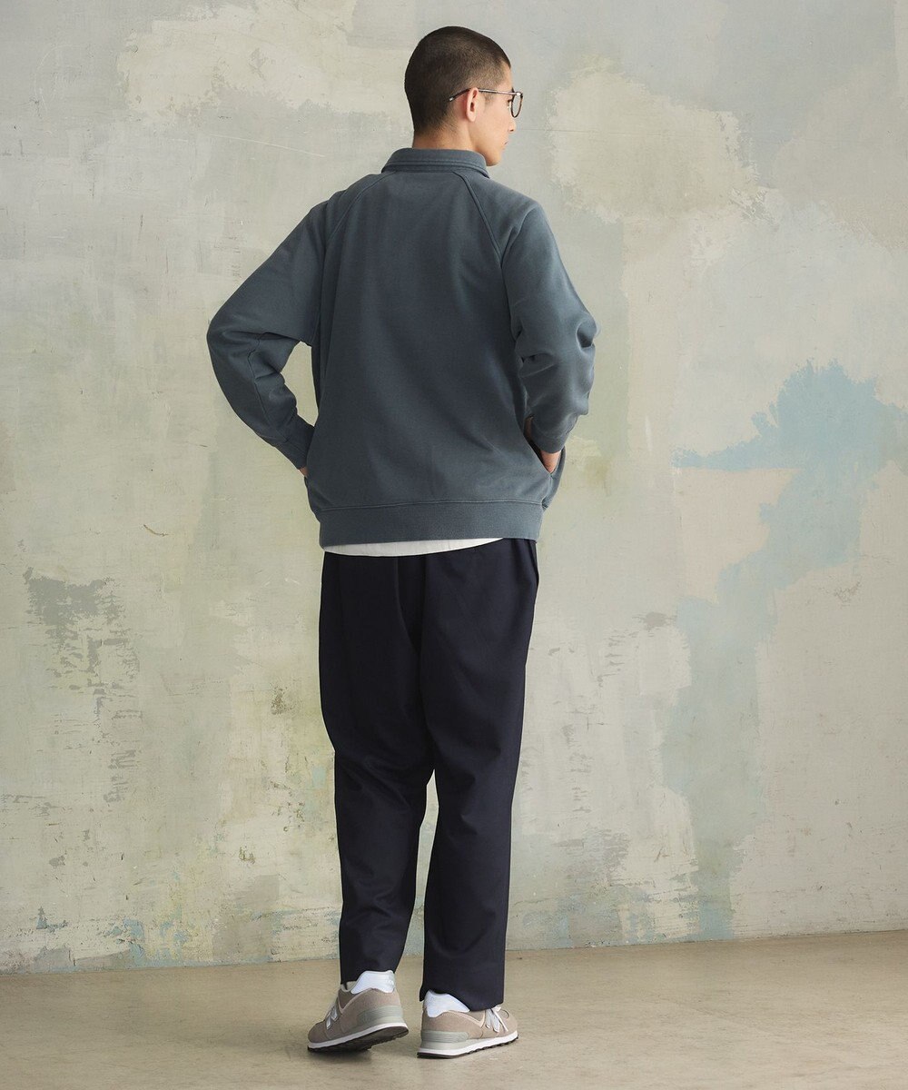 J.PRESS YORK STREET 【UNISEX】ラガータイプラグラン 裏毛トレーナー 