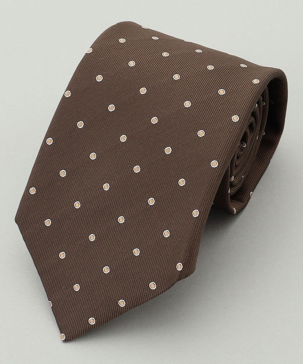 GOTAIRIKU 【日本製】西陣ネクタイ＿BROWN 