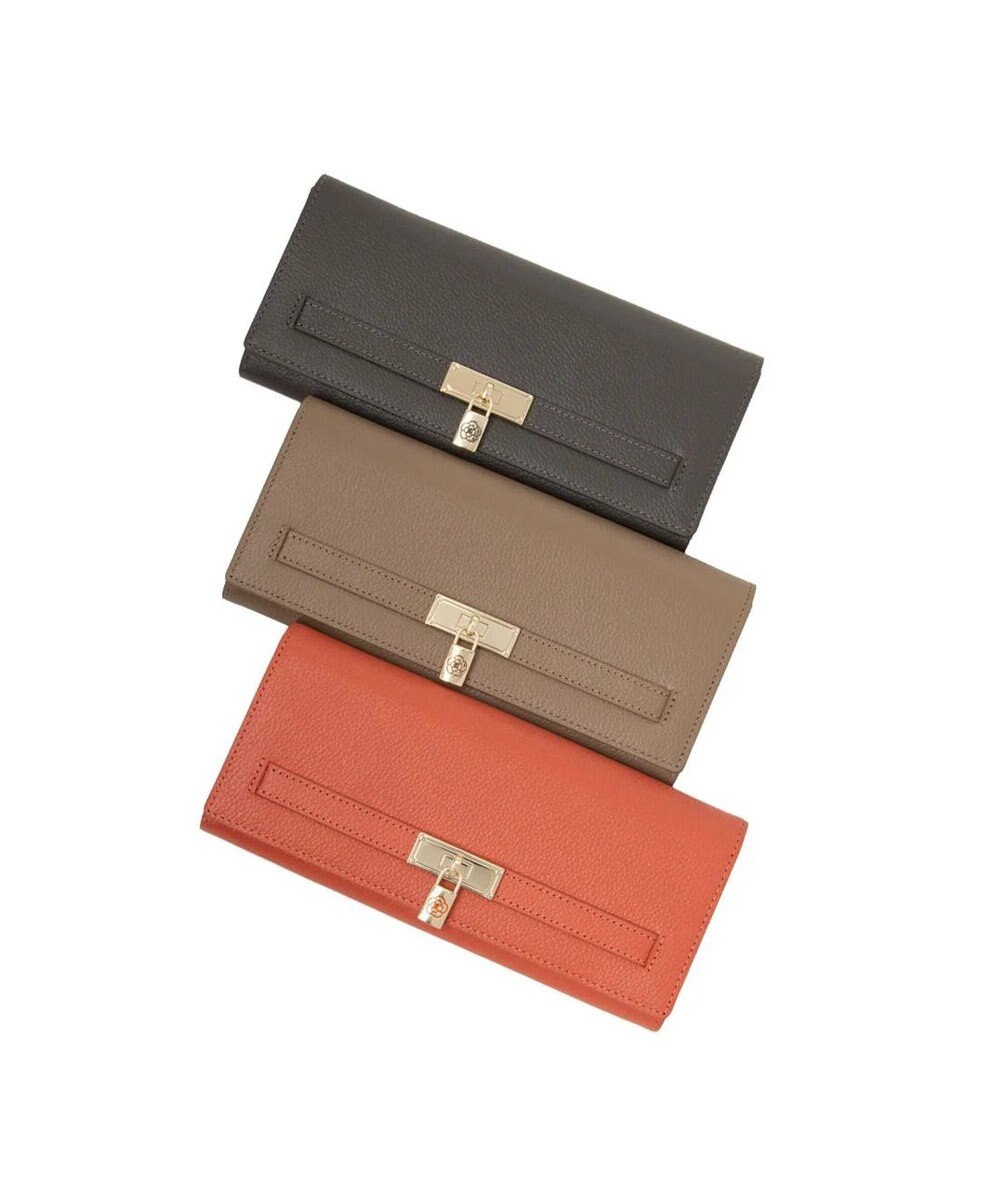 CLATHAS イヴェット かぶせ長財布 