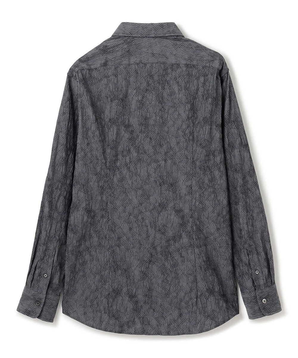 JOSEPH HOMME アブストラクトジャガード レギュラーカラーシャツ 
