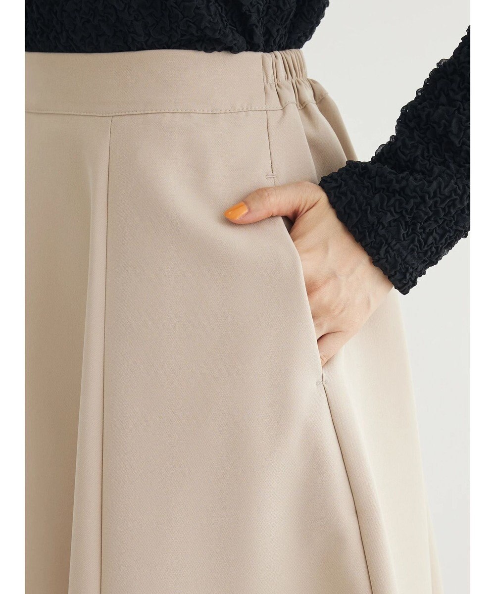 Green Parks 〈選べるきれシル〉フレアミディ丈スカート 