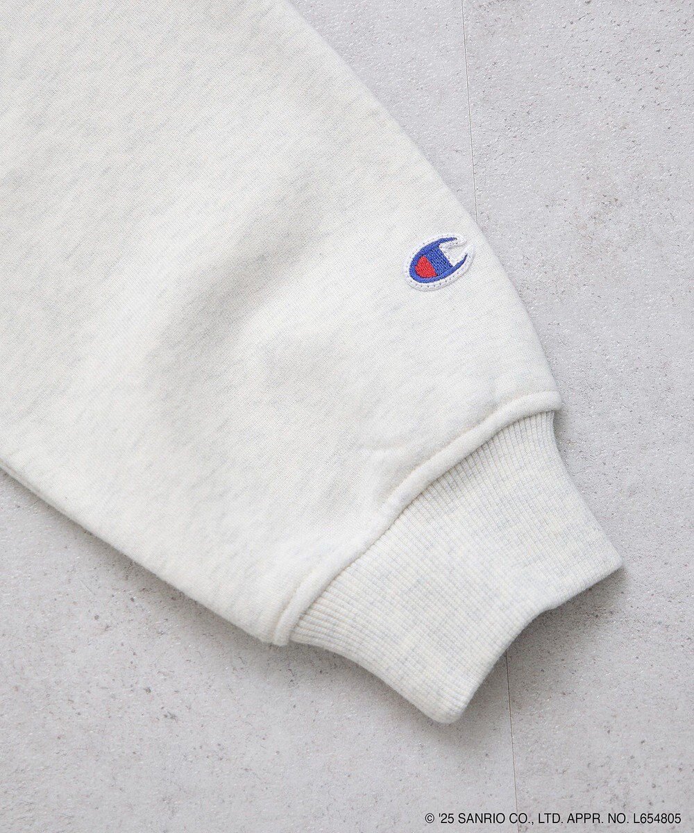 earth music&ecology チャンピオン　ハローキティ×ｅｍａｅ裏毛カーディガン 