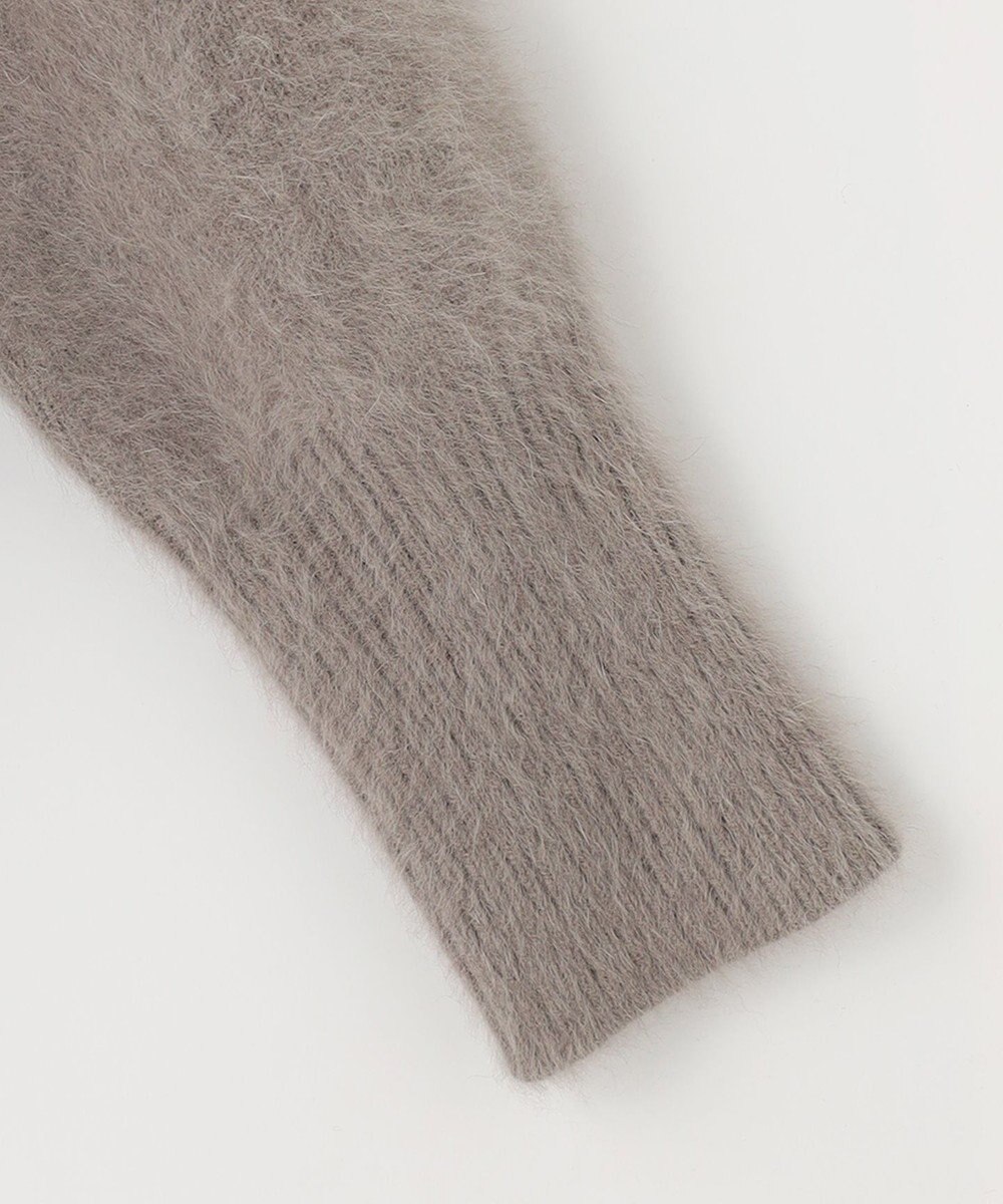 自由区 フォックスカシミヤ Vネックニット 