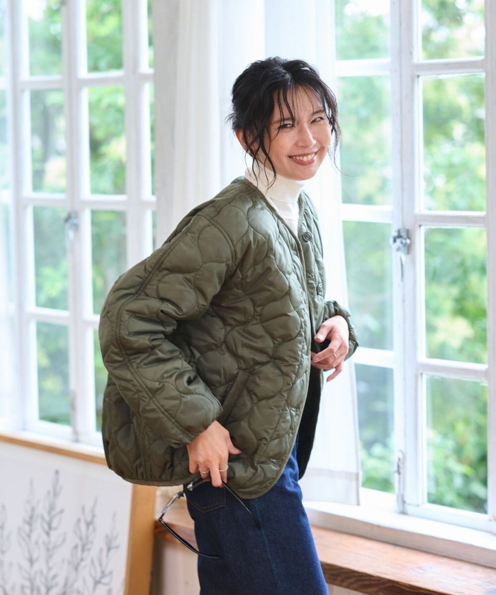 WEGO 【WEB限定/ 2025年秋冬新作】キルティングジャケット 