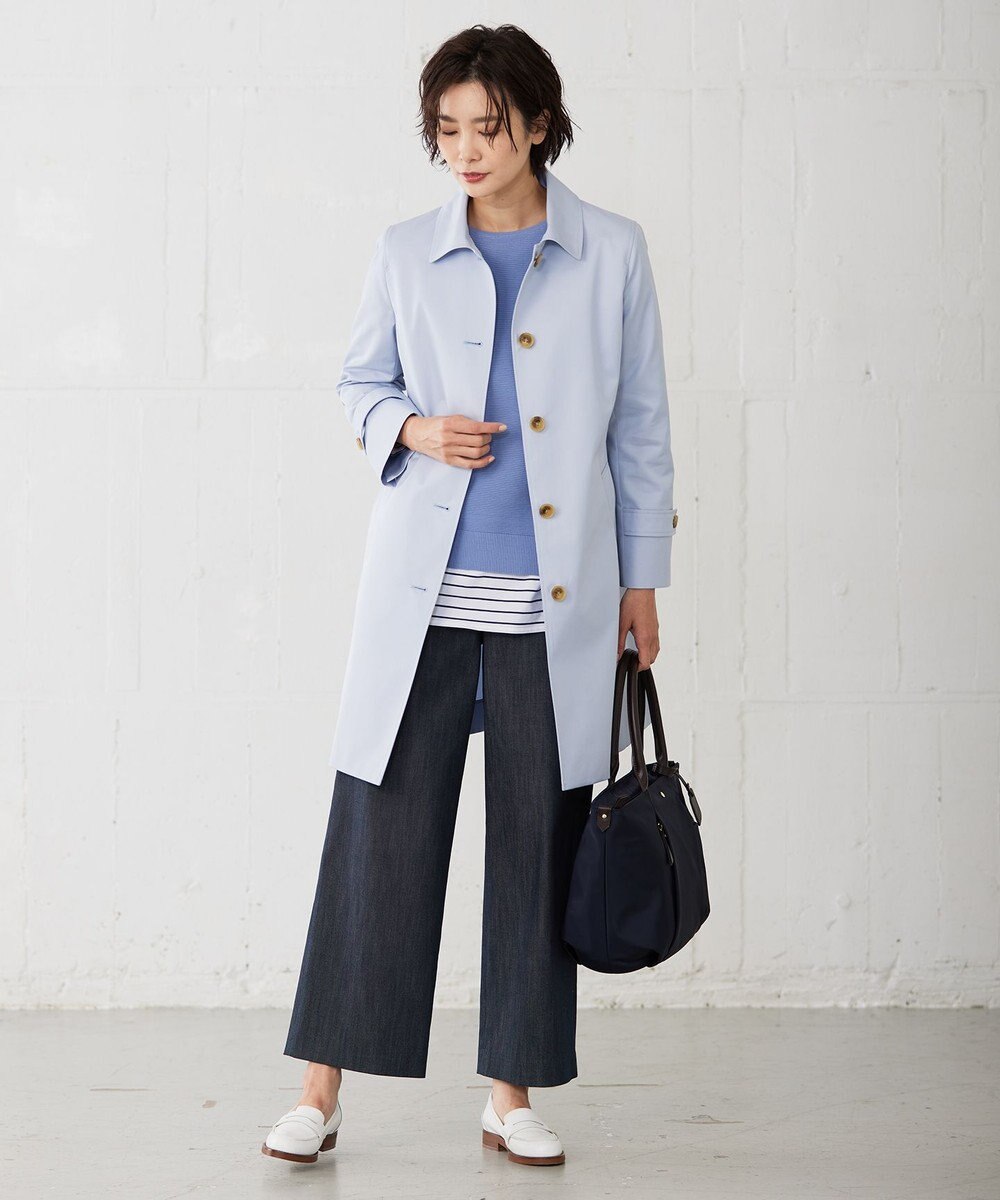 J.PRESS LADIES 【洗える】 ハウストンオーガニック ニット 