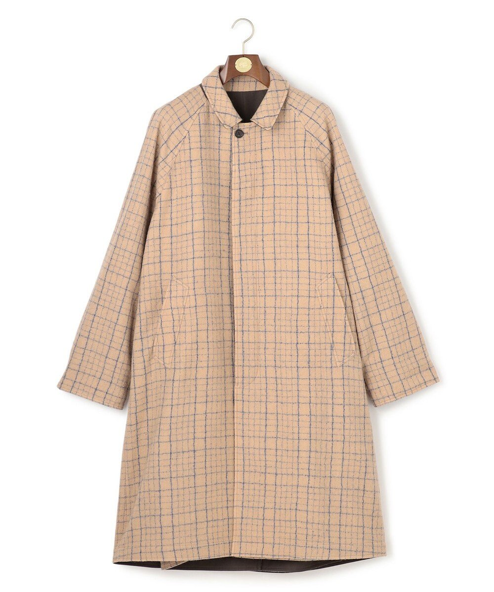 J.PRESS MEN 【J.PRESS ORIGINALS】Cotton Wool Reversible Over Coat 