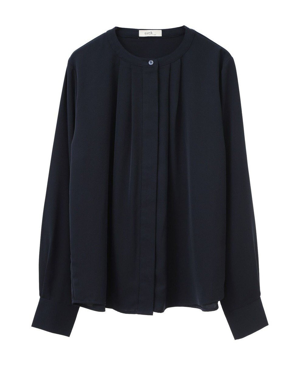 earth music&ecology フロントタックブラウス 