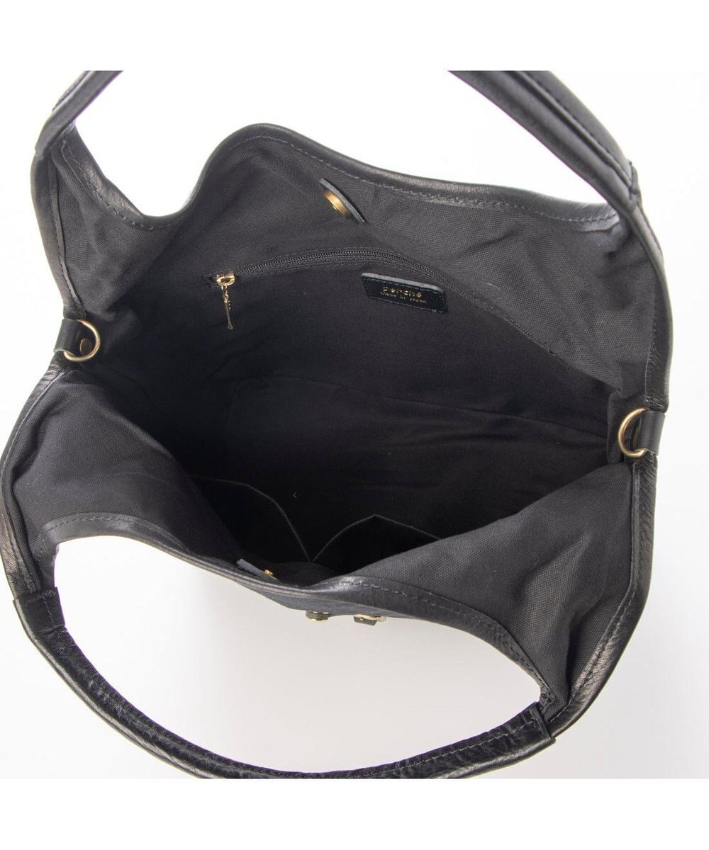 UNBILLION ペルケ perche / 姫路レザー×パラフィンキャンバス2wayトートS 