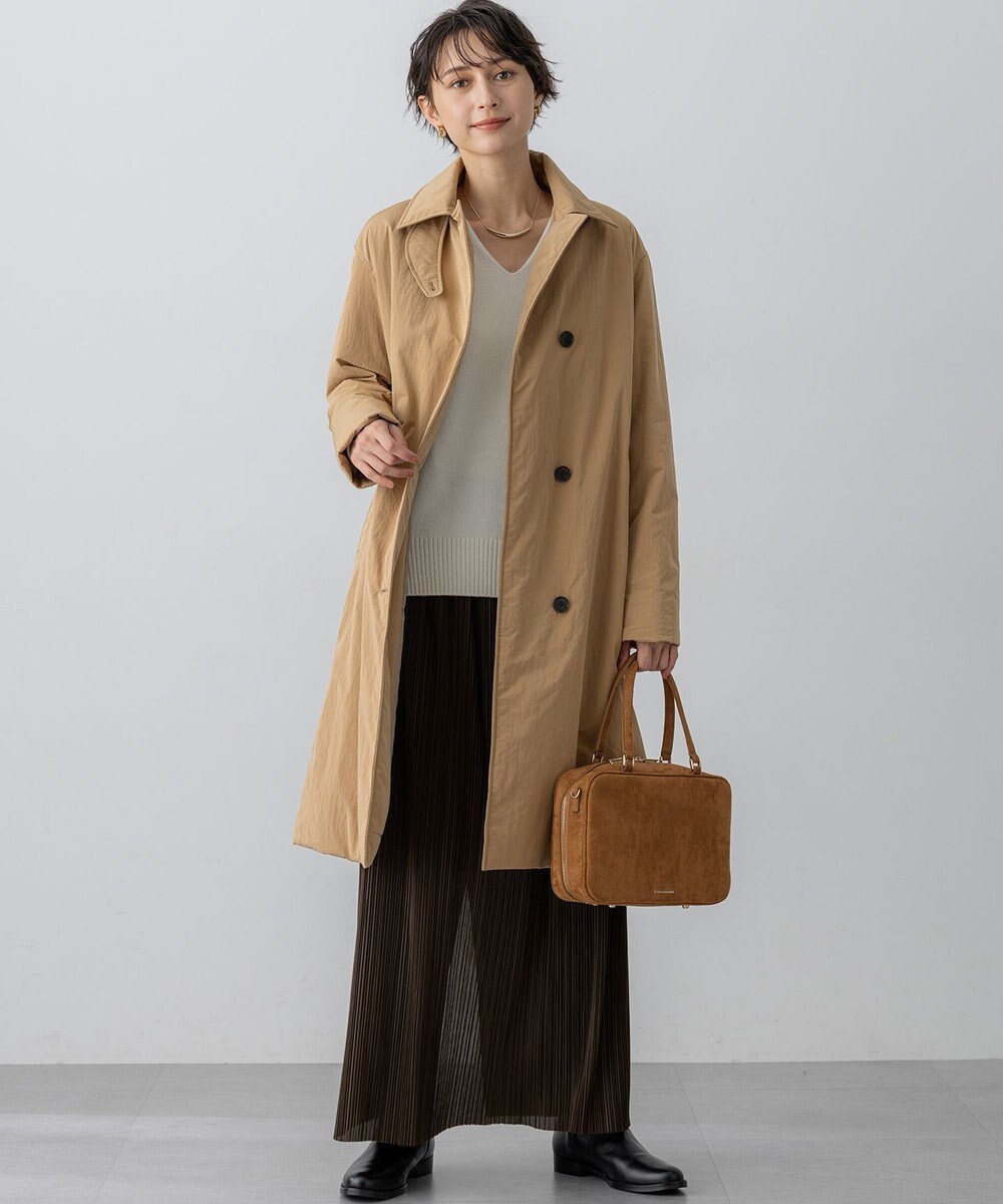 23区 【WEB&一部店舗限定】スエード ボストン バッグ 