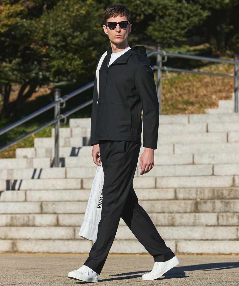 GOTAIRIKU カジュアルセットアップ対応【洗える/ストレッチ】YUNSA リラックストラウザーズ 