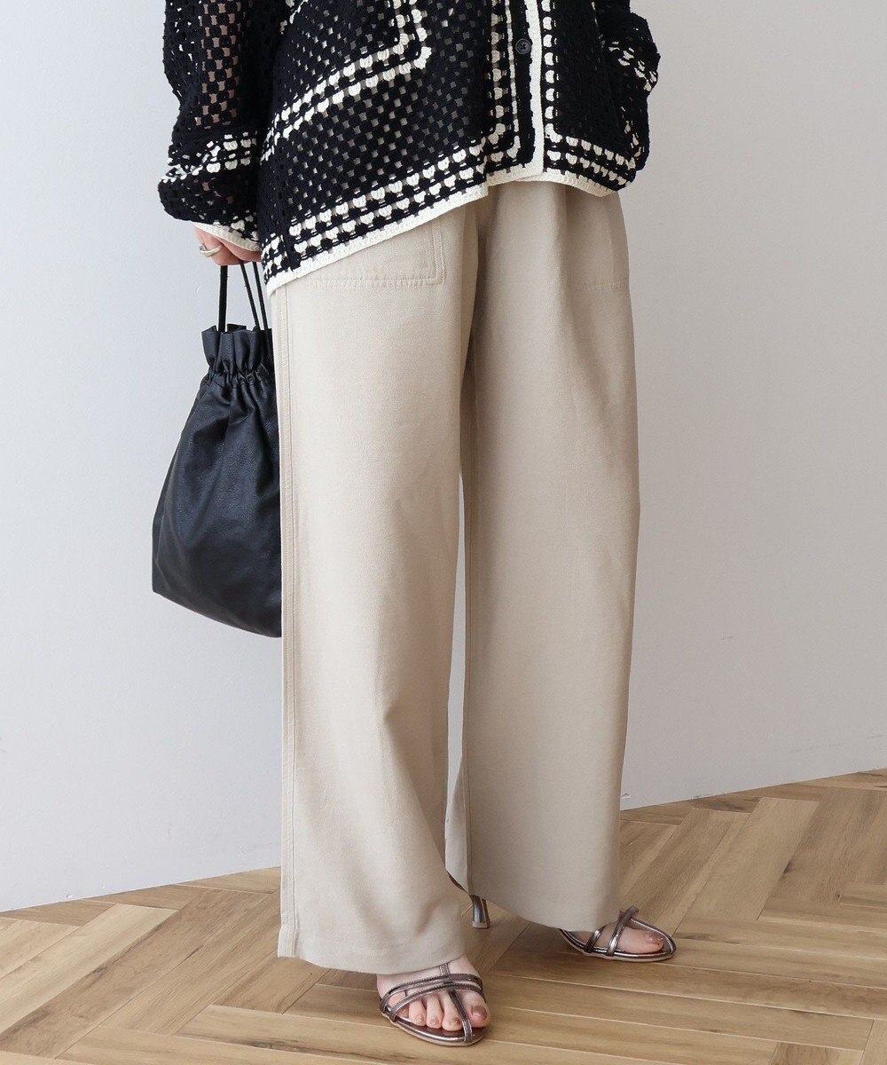 AMERICAN HOLIC 【接触冷感】ベイカーリラックスパンツ 