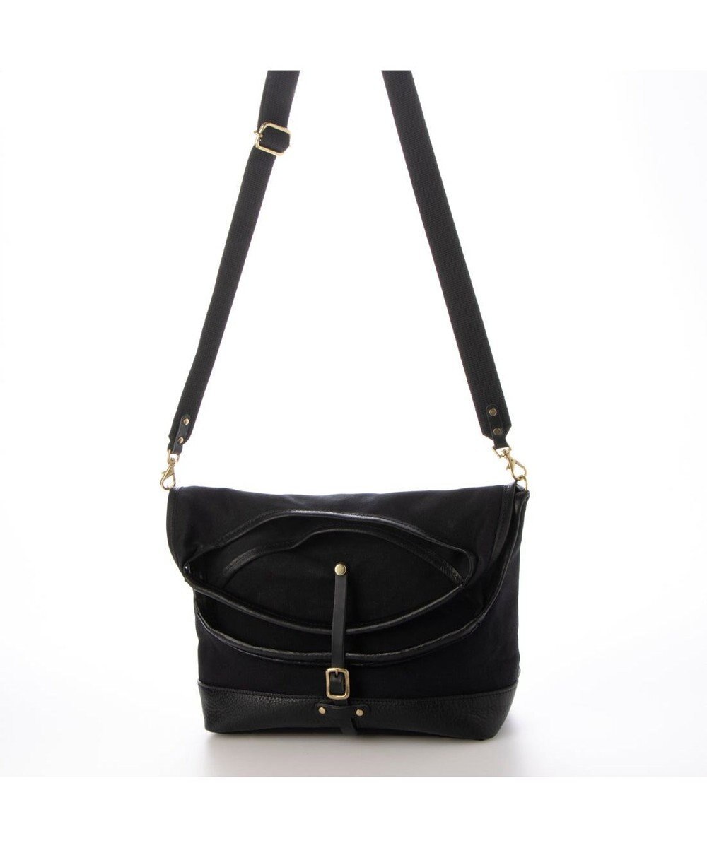 UNBILLION ペルケ perche / 姫路レザー×パラフィンキャンバス2wayトートS 