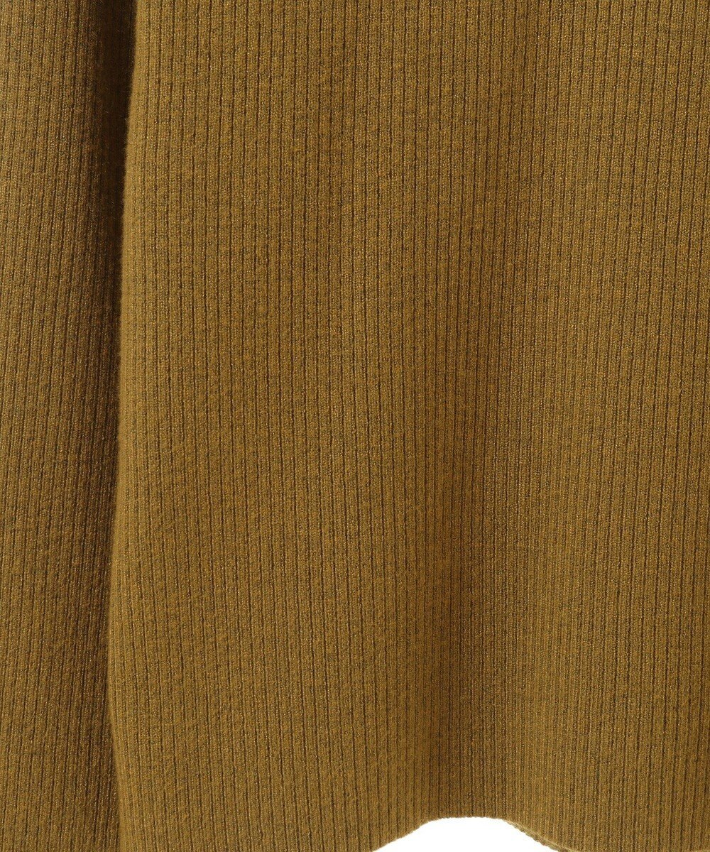 Green Parks もちっと袖配色ボートネックニットプルオーハ 