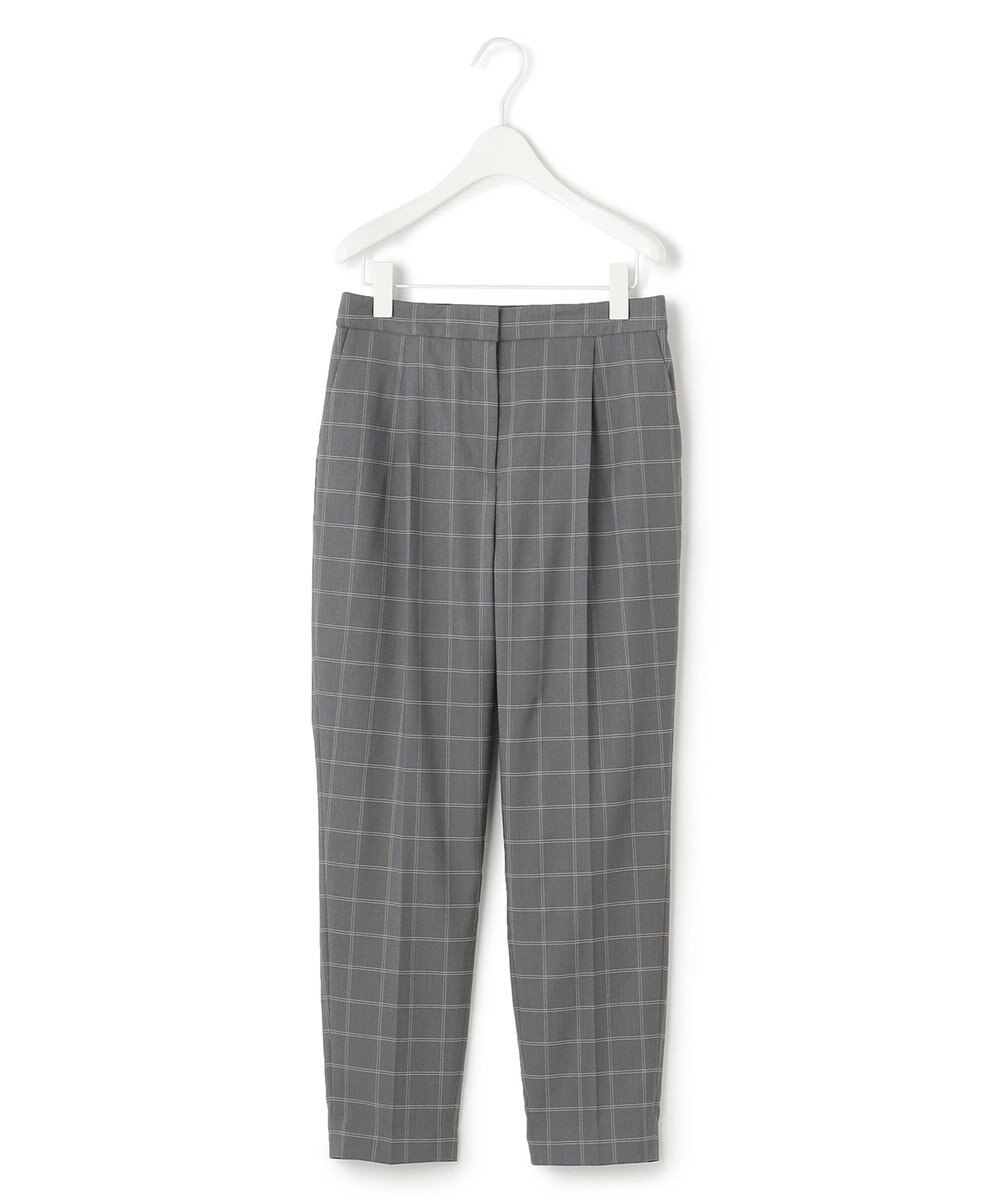 ICB 【新色追加・洗える】 ウールマットウース テーパードパンツ 