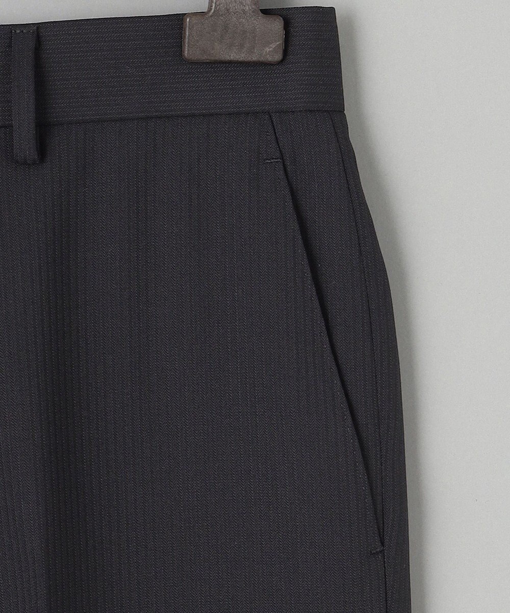 GOTAIRIKU オールシーズン対応【御幸毛織】WOOL×SOLOTEX ストレッチスーツ（ブラックストライプ） 