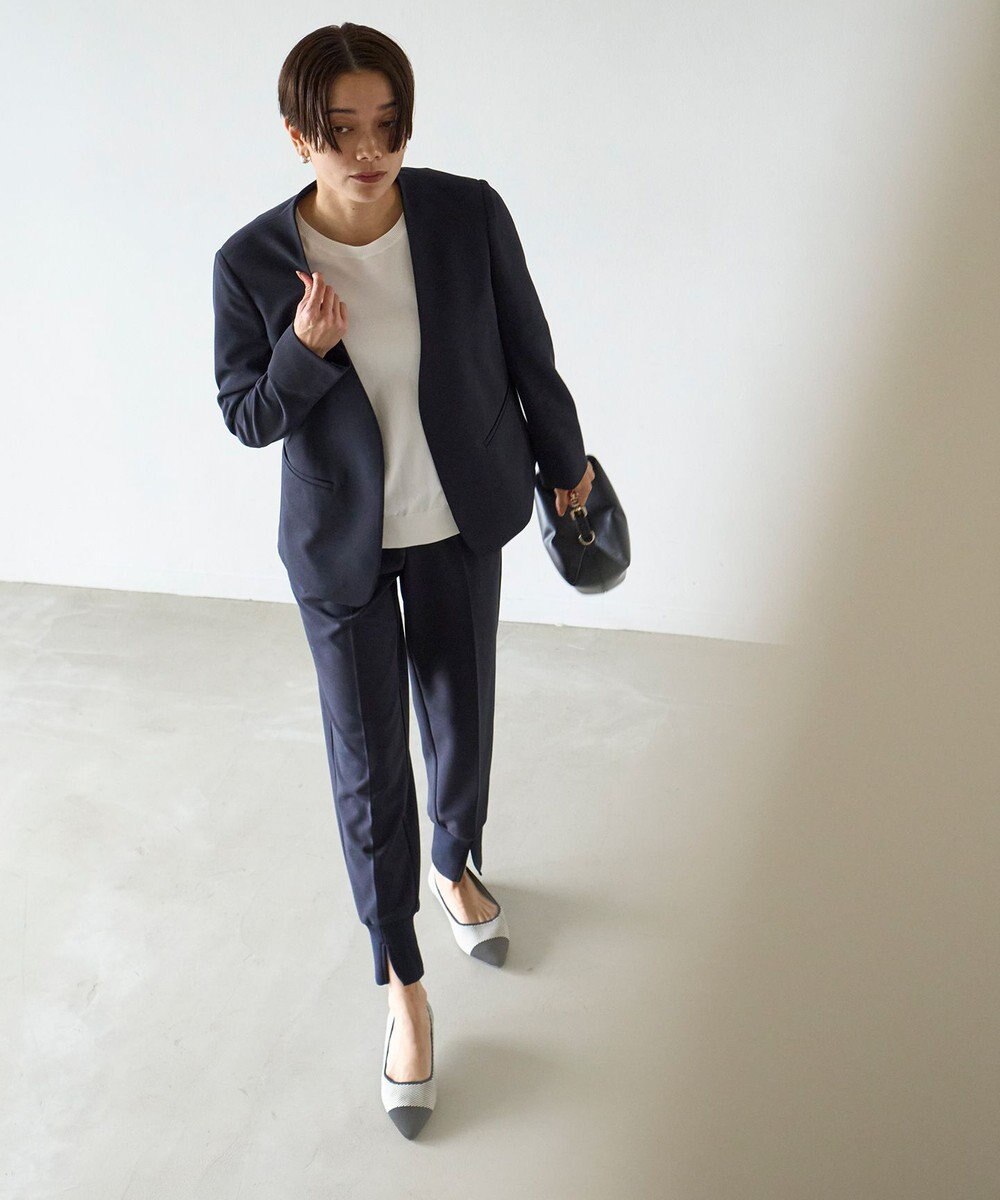 UNFILO BEAUTY MOVE ノーカラージャケット 