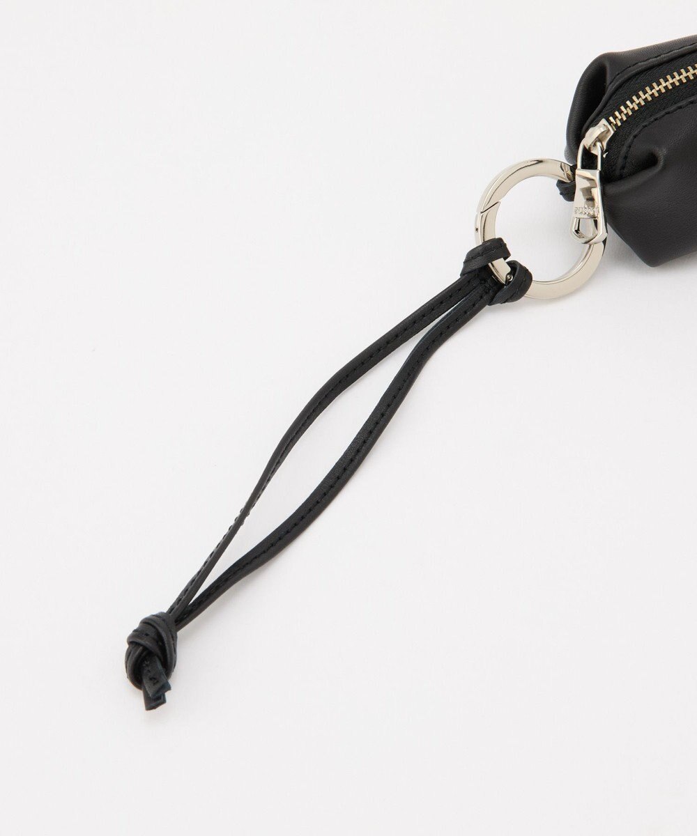 russet カラビナ付き レザーミニポーチ型チャーム(Z-220) 