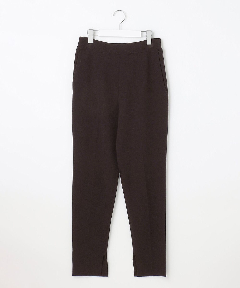 自由区 【洗える/セット可】レーヨンストレッチ テーパードパンツ 