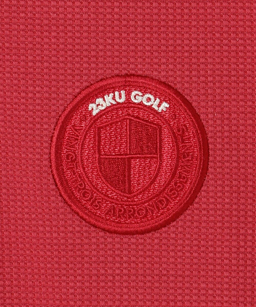 23区GOLF 【WOMEN】【吸水速乾・UVケア】カノコ 半袖ポロシャツ 