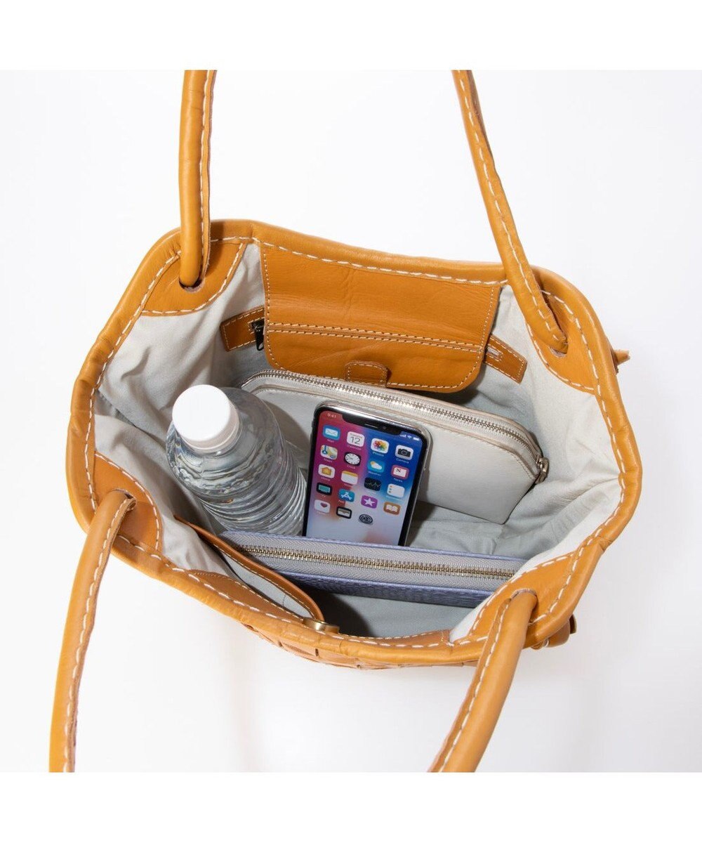 UNBILLION ピークスピーク PEAKS PEAK / 牛革レザーメッシュトートS 