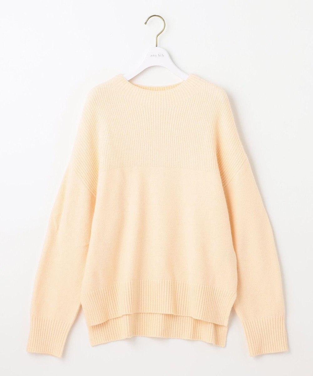 ANY SIS 【洗える】アンゴラブレンド ニット 