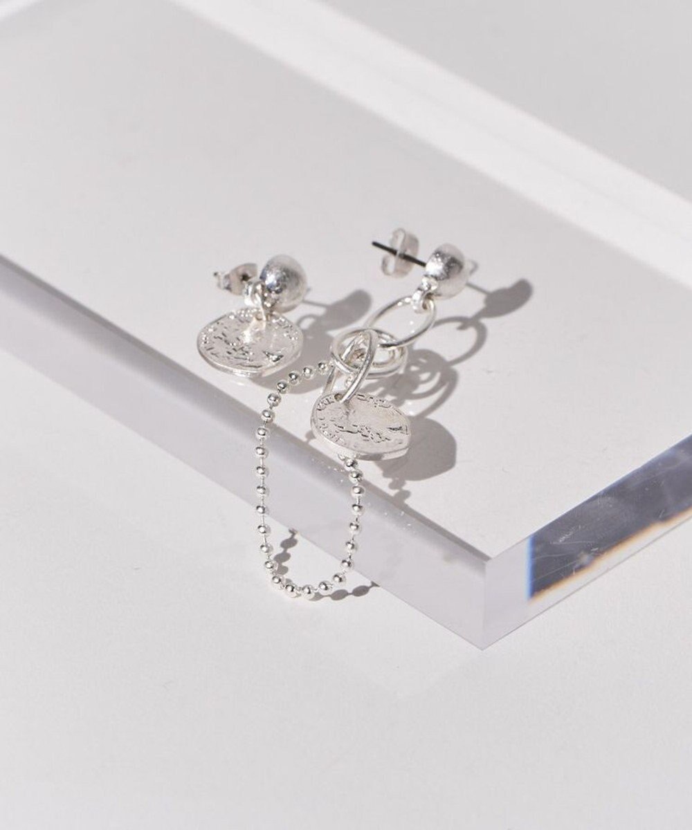 AMERICAN HOLIC コインアシンメトリーピアス 