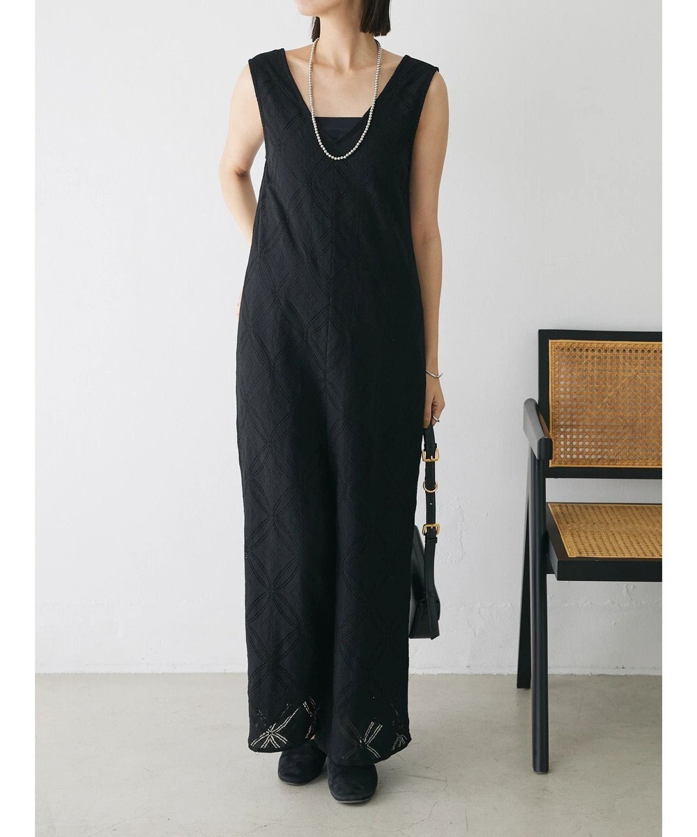 Green Parks クラシックレースロンパース 