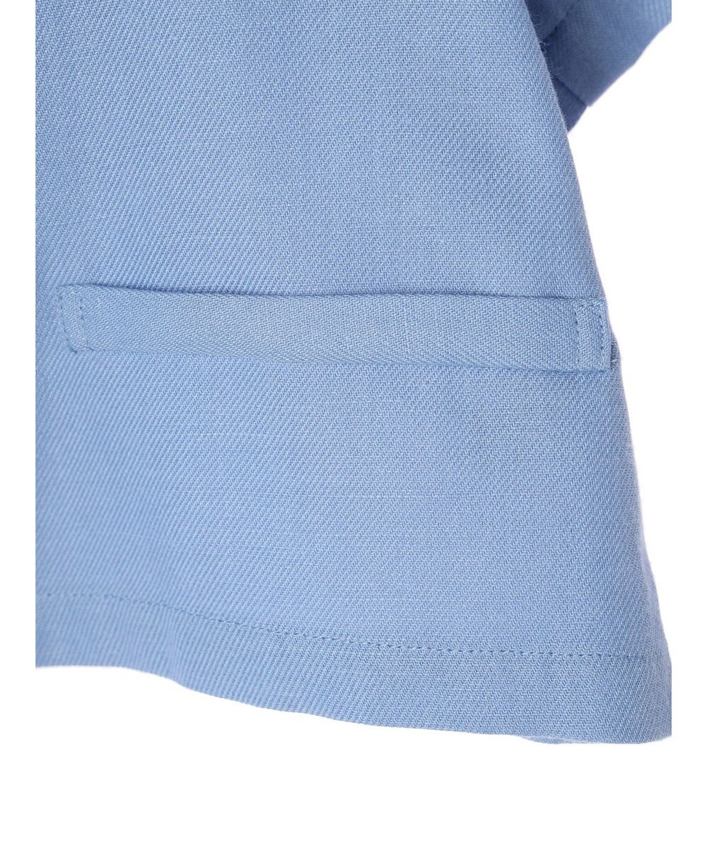 earth music&ecology リサイクルポリエステルブレンドショートシャツ 