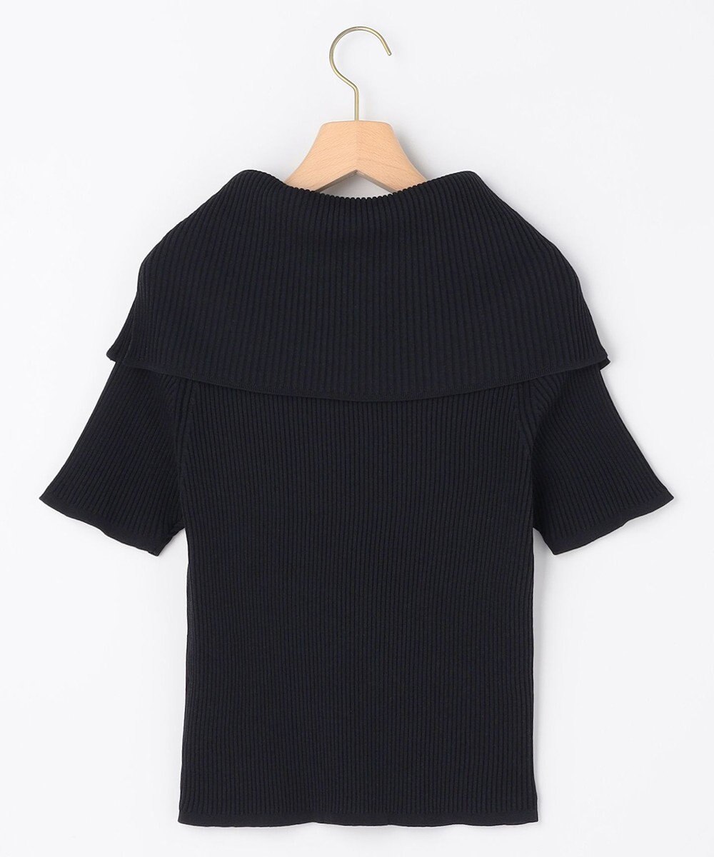 組曲 S 【先行予約・WEB限定】クリアストレッチオフショルダー ニット 