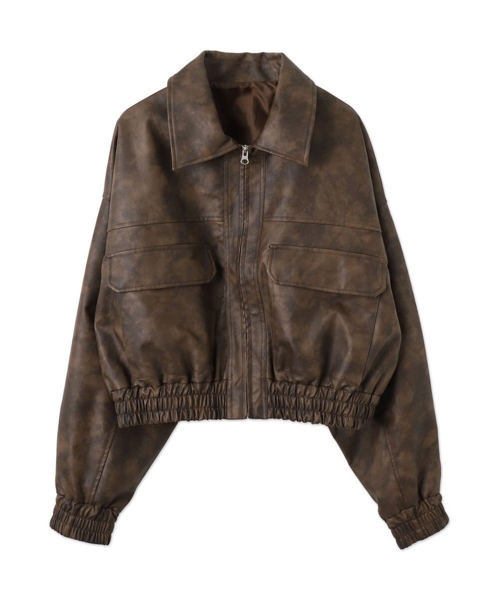 WEGO PUショートブルゾン 