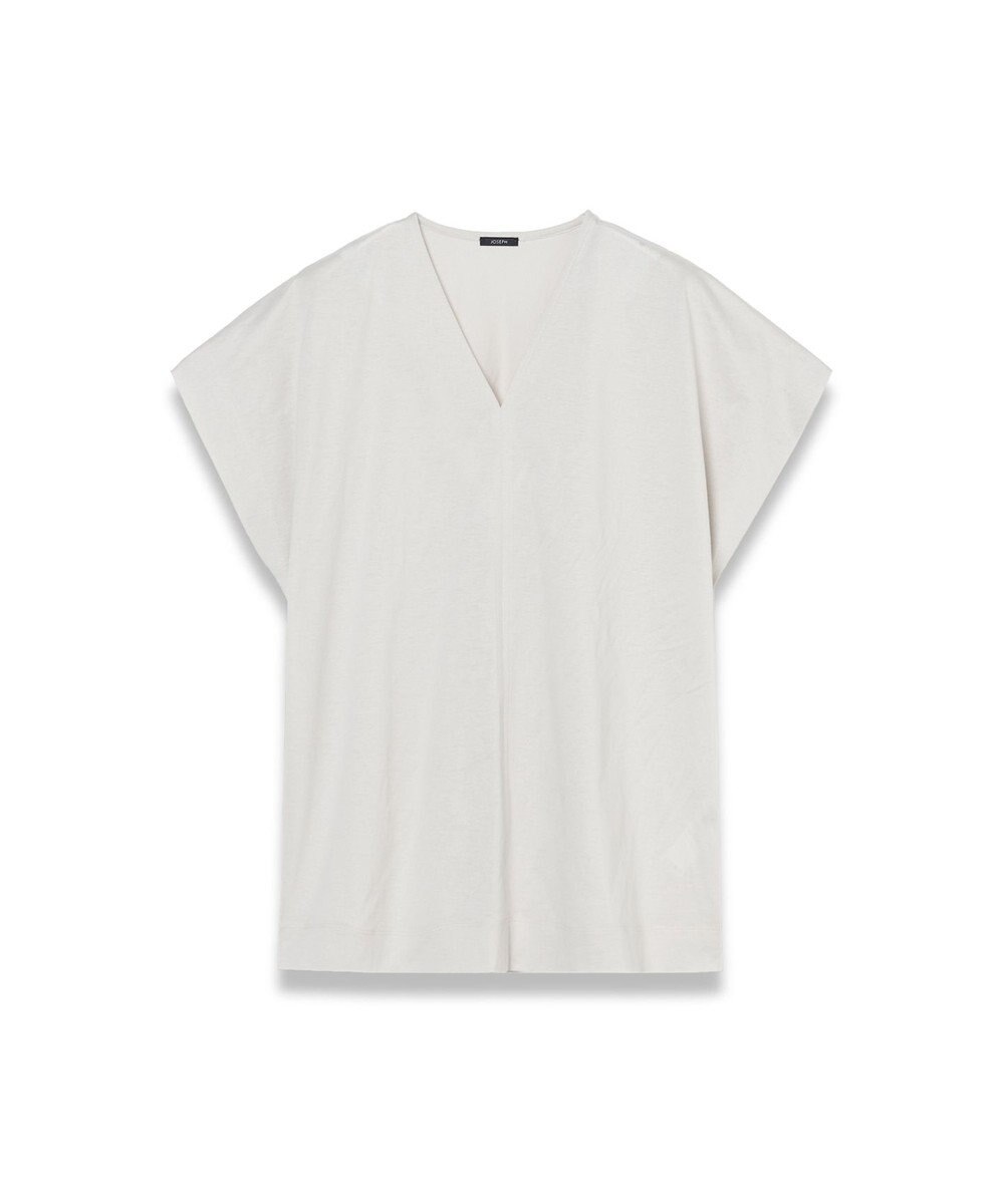 JOSEPH 【WEB&OUTLET限定・洗える】シアーコットンジャージー　ブラウス 