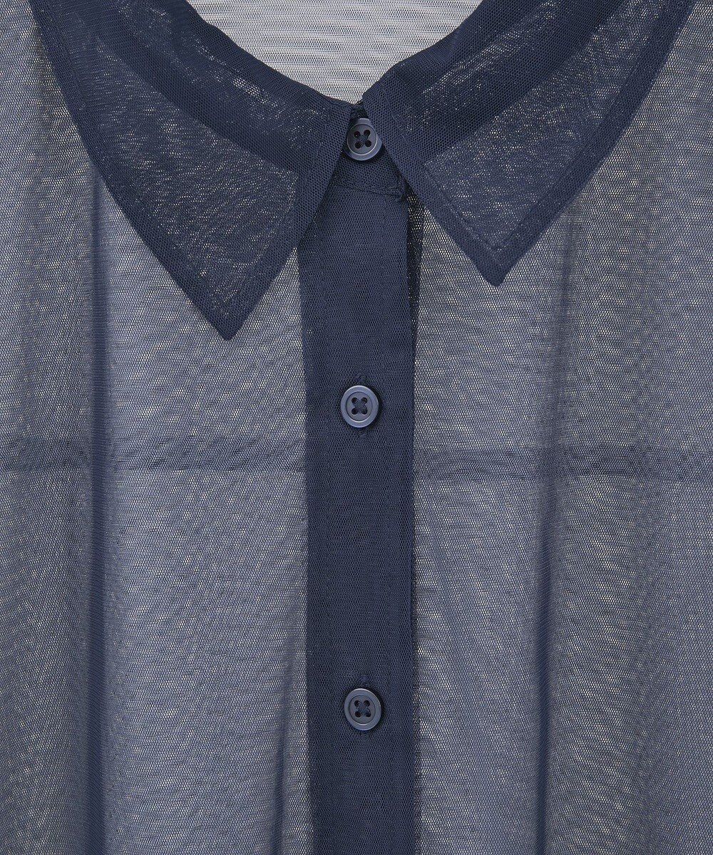 AMERICAN HOLIC シアーレイヤード配色シャツ 