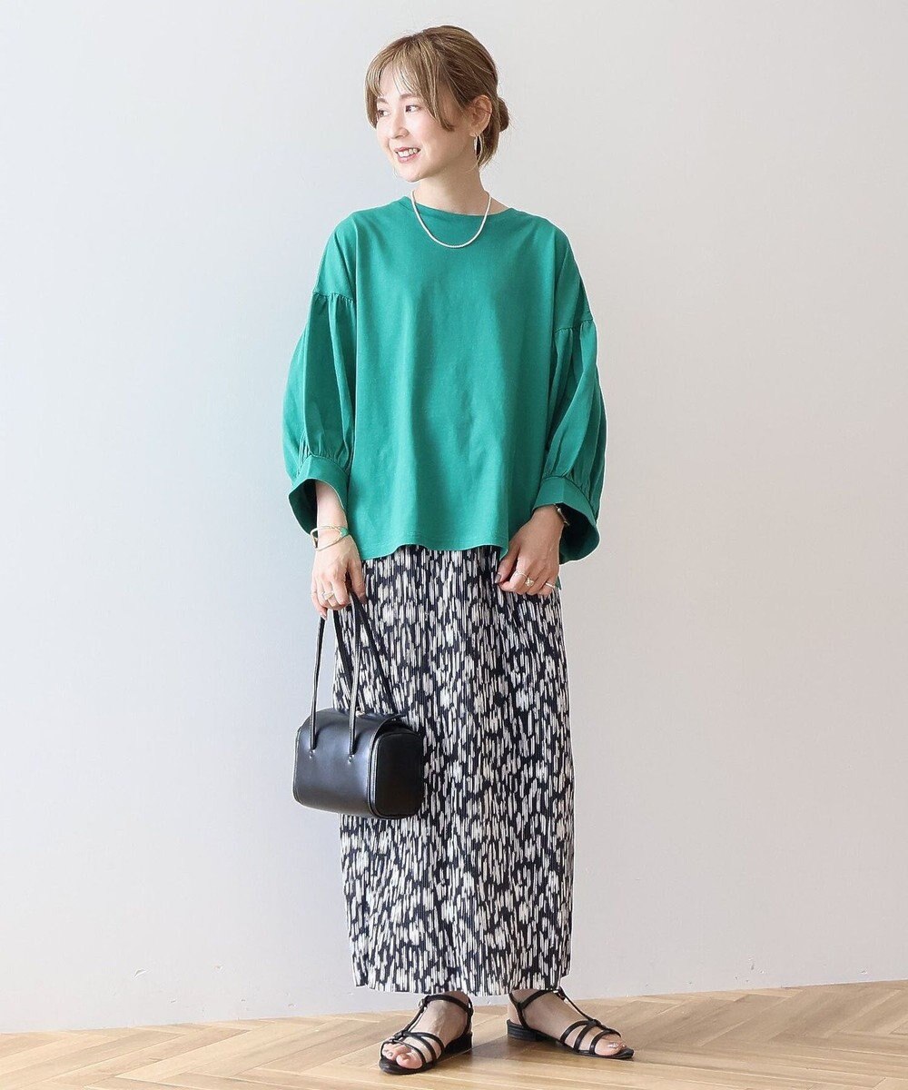 AMERICAN HOLIC ドルマンギャザースリーブカットプルオーバー 