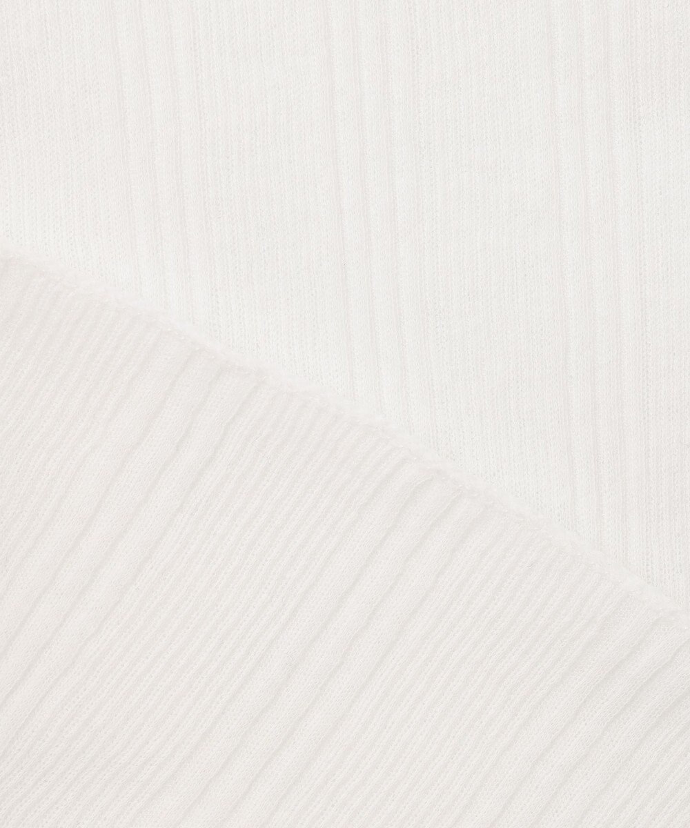 uncrave 【手洗い可】シアー ランダムリブ ノースリーブ カットソー（uncrave STANDARD） 